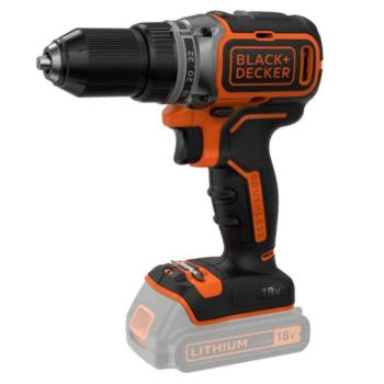 Black and Decker BL186N-XJ Kefe nélküli akkus fúrócsavarozó akku és töltő nélkül kép