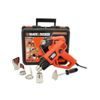 Black and Decker KX2001K-QS Hőlégfúvó tároló dobozban kép