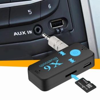 Bluetooth aux adapter X6 kép