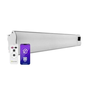 Blumfeldt Cosmic Beam Smart 24, infravörös hősugárzó, 2000 W, vezérlés applikáción keresztül, fehér kép