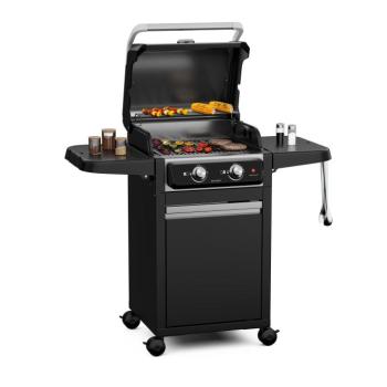 Blumfeldt ElectricPro elektromos grill, Nagy teljesítményű, Összecsukható oldalasztalok, Beépített hőmérő kép