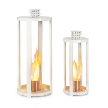 Blumfeldt Fiamme Cilindro, etanol lámpások, 2 darabos készlet, rozsdamentes acél égő, 0,3 liter, égési idő 4 óra kép