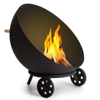 Blumfeldt Fireball Egon, tűzrakóhely, acél, kertbe vagy teraszra, Ø 66 cm, grill fedél kép