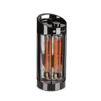 Blumfeldt Heat Guru 360, állványos hősugárzó, 1200/600 W, 2 fűtési fokozat, IPX4, fekete kép