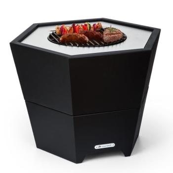 Blumfeldt Hekla 2 az 1-ben, tűzhely, Ø 60 cm, víz- és fagyálló, grill-lap, grillrács kép