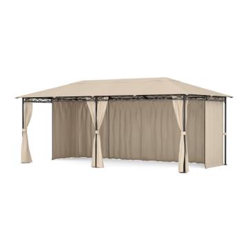 Blumfeldt Mondo 3x6 pavilon fémkerettel és 4 oldalfallal kép