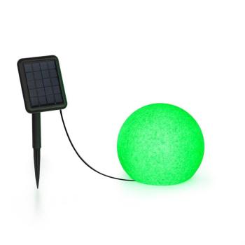 Blumfeldt Shinestone Solar 20, gömblámpa, napelem, Ø 20 cm, RGB-LED, IP68, akkumulátor kép