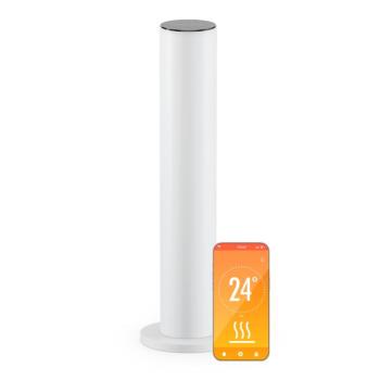 Blumfeldt SmartFlow Tower infravörös hősugárzó, 700 W, 360° hőeloszlás, WLAN-vezérlés kép