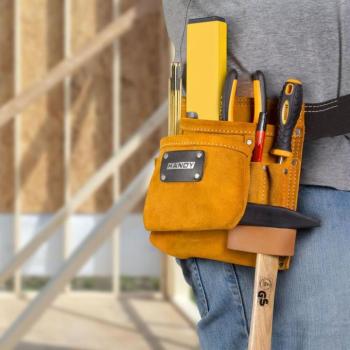 Bőr szerszám és szegtartó öv kép