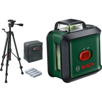 Bosch AdvancedLevel 360 Keresztvonalas zöld szintezőlézer + TT 150 Állvány (0603663B04) kép