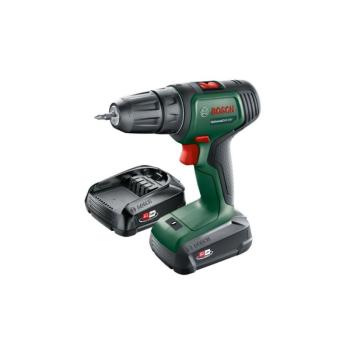 Bosch UniversalDrill 18 Akkus fúrócsavarozó (2x1,5Ah) kofferben (06039D4002) kép