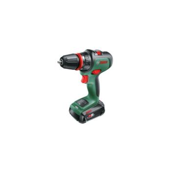 Bosch UniversalDrill 18V-EC Akkus fúrócsavarozó (2x 2,0Ah) + AL 18V-20 (06039D7002) kép