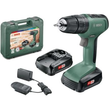 Bosch UniversalImpact 18 Akkus ütvefúró-csavarozó (2x1,5Ah) kofferben (06039D4102) kép