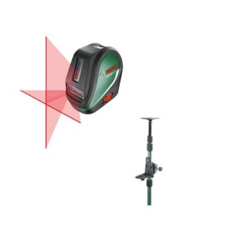 Bosch UniversalLevel 3 Keresztvonalas szintezőlézer + TP 320 Teleszkópos rúd (0603663902) kép