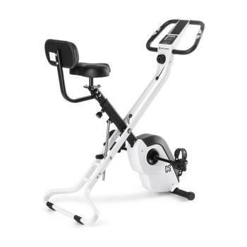 Capital Sports Azura X2 X-Bike, kerékpár, 120 kg-ig, pulzusmérővel, összecsukható, 4 kg, fehér kép