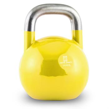 Capital Sports Compket 16, sárga, 16 kg, verseny kettlebell, gömbsúlyzó kép