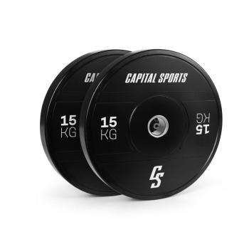 Capital Sports Elongate 2020, tárcsák, 2 x 15 kg, kemény gumi, 50,4 mm kép