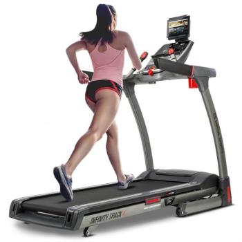 Capital Sports Infinity Track 4.0, futópad, 5,5 HP, Bluetooth, Kinomap alkalmazás, LED kép