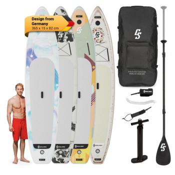 Capital Sports Kipu Allrounder 365, felfújható paddleboard, SUP board Szett, cruiser kép