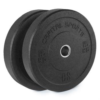 Capital Sports Renit, hi temp gumikerék, 50,4 mm, alumínium mag, gumi, 2 x 15 kg kép