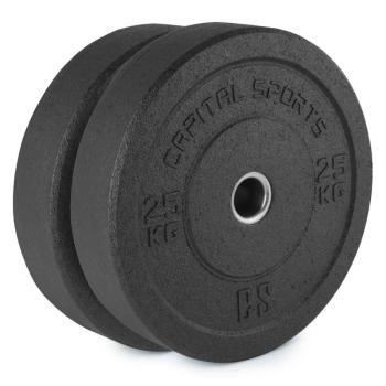 Capital Sports Renit, hi temp gumikerék, 50,4 mm, alumínium mag, gumi, 2 x 25 kg kép