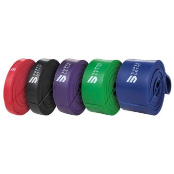 Capital Sports Uros Powerbands, 5 darabos készlet, fitnesz gumiszalag, erősítő gumiszalag, 100% latex kép