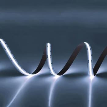 COB LED szalag - hidegfehér - 24V - 11W/m - 312 LED/méter - 10 m / csomag kép