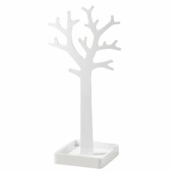 Compactor ékszertartó állvány fa alakban, fehér kép