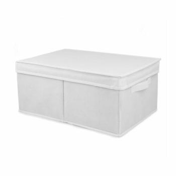 Compactor Wos összecsukható tároló kartondoboz,30 x 43 x 19 cm, fehér kép