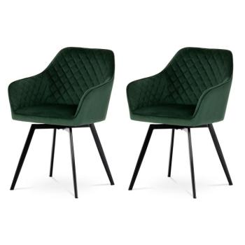 DCH-425 GRN4 étkezőszék szett, 2 db, zöld kép