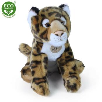 ECO-FRIENDLY plüss ülő leopárd, 30 cm kép