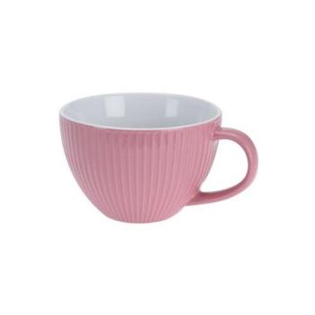 EH Colores kőagyag csésze , 460 ml, rózsaszín kép