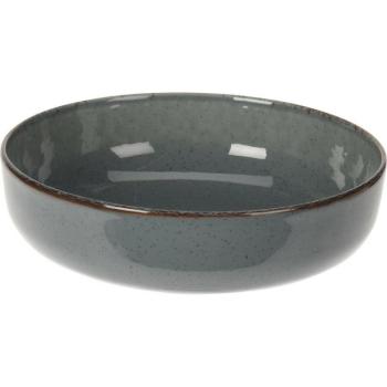 EH Porcelán Dark Grey mélytányér, 15 cm, kép