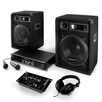 Electronic-Star Bass Boomer USB, PA rendszer, 400 W, erősítő, hangfal, kábel kép