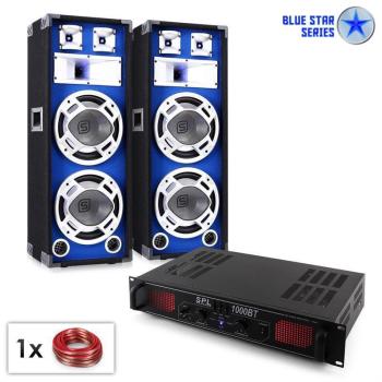 Electronic-Star Blue Star Series "Basssound Bluetooth" PA szett, 1000W kép