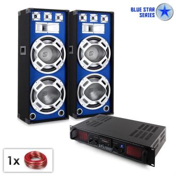 Electronic-Star Blue Star Series "Beatsound Bluetooth MP3" PA szett, 1500W kép