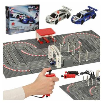 Elektromos versenyautó pálya + 2 autó kép