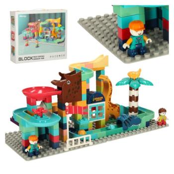 Építőjáték, dinó park kép