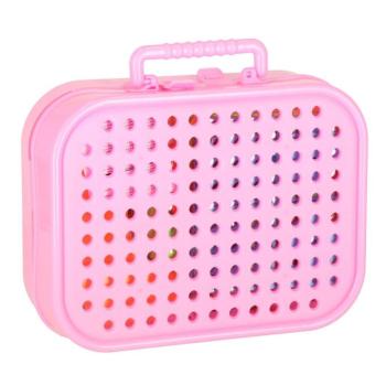 Építőkocka készlet bőröndben + csavarhúzóval és unikornissal kép