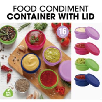 Ételtartók fedővel  kép