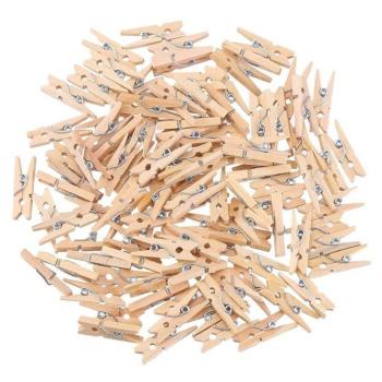 Fa díszítő kapocs, 2,5 cm, 100 db kép