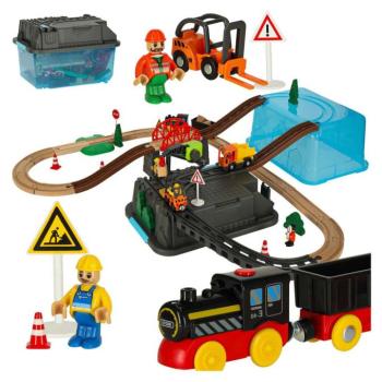 Fa vasúti építési terület kép