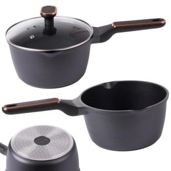 Fazék, tapadásmentes, indukciós, fedővel, 3L kép
