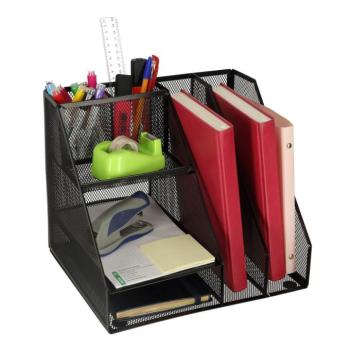 Fém íróasztal rendszerező kép