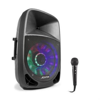 Fenton FT1500A, aktív hangfal, 350 W, bluetooth + mikrofon, fekete kép