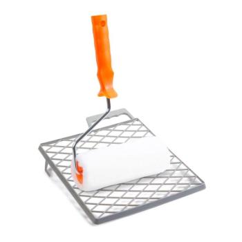 Festőhenger + nyél, lehúzórács - 180 mm kép