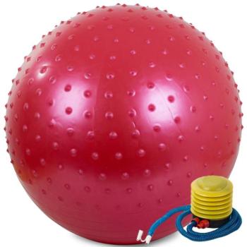 Fitness labda 65 cm, piros kép