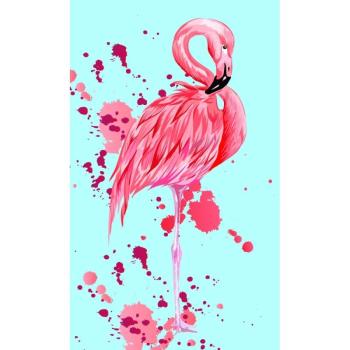 Flamingó gyermek törölköző, 30 x 50 cm kép