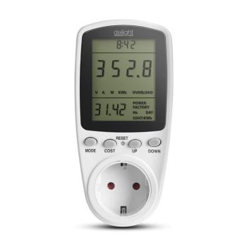 Fogyasztásmérő költségszámítás funkcióval, 240V, max. 16 A, 3680W kép