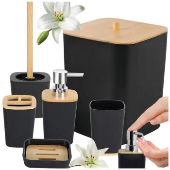 Fürdőszoba szett, sima, 6 db kép